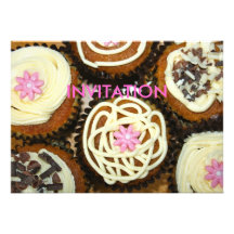Cup Cake  INVITATION