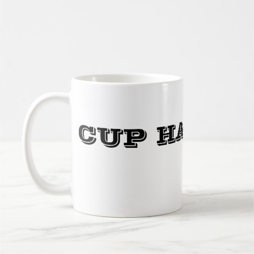 CUP HALF FULL COFFEE MUG Zazzle