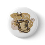 Cup of Coffee - Button