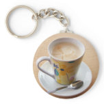 cup of coffee keychains