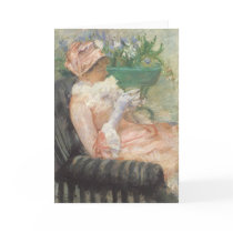 Cup of Tea by Mary Cassatt Greeting Cards