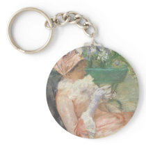Cup of Tea by Mary Cassatt Key Chains