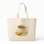 Cup of tea with cookie bags