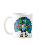 Cup- peacock peafowl mugs