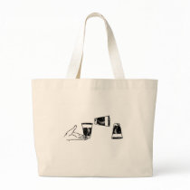  Cup Picture Canvas Bag