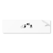  Cup Picture Bumper Stickers