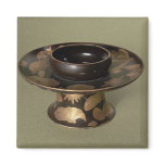 Cup stand with 'Nashiji' decoration magnets