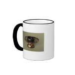 Cup stand with 'Nashiji' decoration mugs