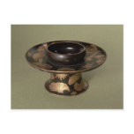 Cup stand with 'Nashiji' decoration postcards