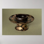 Cup stand with 'Nashiji' decoration posters