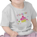 Cupcake 1st Birthday Girl Tee Tshirt Shirt