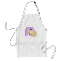 Cupcake and Butters the Elephants Aprons