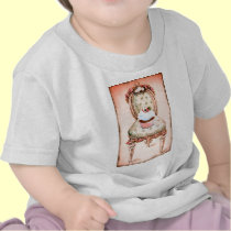 Cupcake and Chair Vintage Style Infant Tee Shirt t-shirts