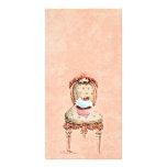 Cupcake and Chair vintage Style Photo Card