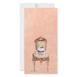 Cupcake and Chair vintage Style Photo Card photo cards
