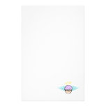 cupcake angel no text stationery paper