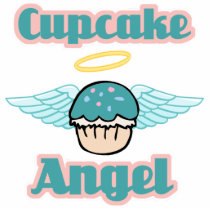 cupcake angel photo cutouts