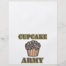 Cupcake Army Flyer Design