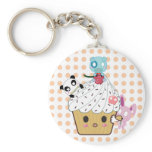 Cupcake Attack! (>_<) Key Chains