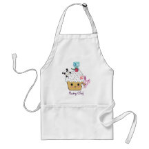 Cupcake Attack! (>_<) Pastry Chef Apron