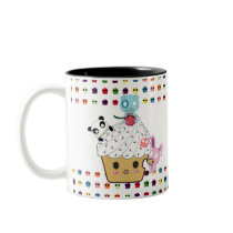 Cupcake Attack! Sugar Skulls Coffee Mug