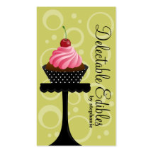 Cupcake Bakery Business Cards