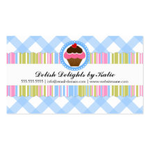 Cupcake Bakery Business Cards