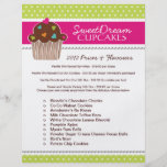Cupcake Bakery Price List Flyer