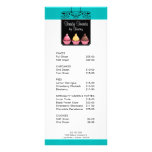 Cupcake Bakery Shop Sign Rack Card rack cards