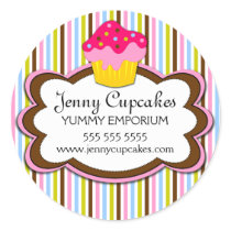 Cupcake Bakery Stickers