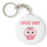 Cupcake Bandit keychains