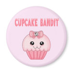 Cupcake Bandit magnets