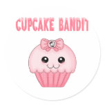 Cupcake Bandit stickers