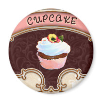 Cupcake Banner Victorian Style