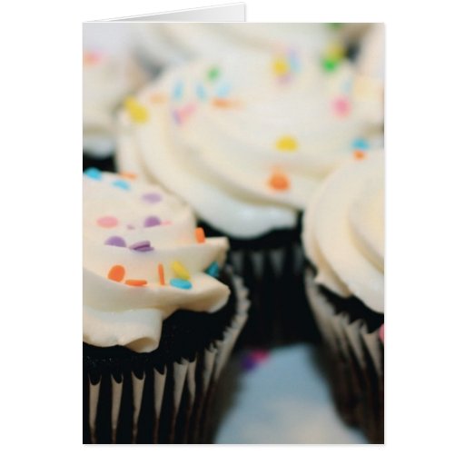 Cupcake Birthday Card