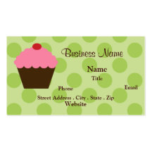 Cupcake Business Card