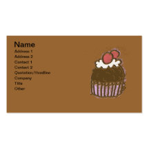 Cupcake Business Card