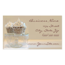 Cupcake Business Card Champaign