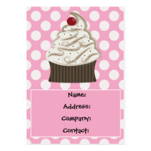 cupcake business Cards