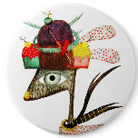 Cupcake Button by Rupydetequila Cupcake Button