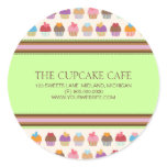 Cupcake Cafe | Bakery Business Stickers