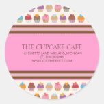 Cupcake Cafe | Bakery Business Stickers