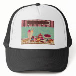 Cupcake Cake Party Sign Banner Hat