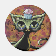 Cupcake Cat magnet