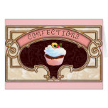 Cupcake Confections Vintage Style cards