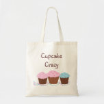 Cupcake Crazy Tote Bags