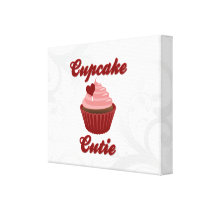Cupcake Cutie Gallery Wrapped Canvas