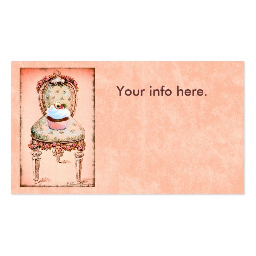 Cupcake Design Business Card