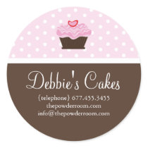 Cupcake Envelope Seal Stickers
