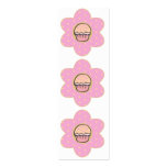 Cupcake Flower Bookmark business cards